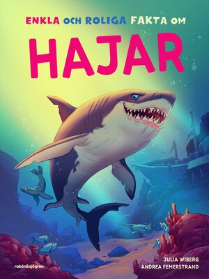 cover image of Enkla och roliga fakta om hajar